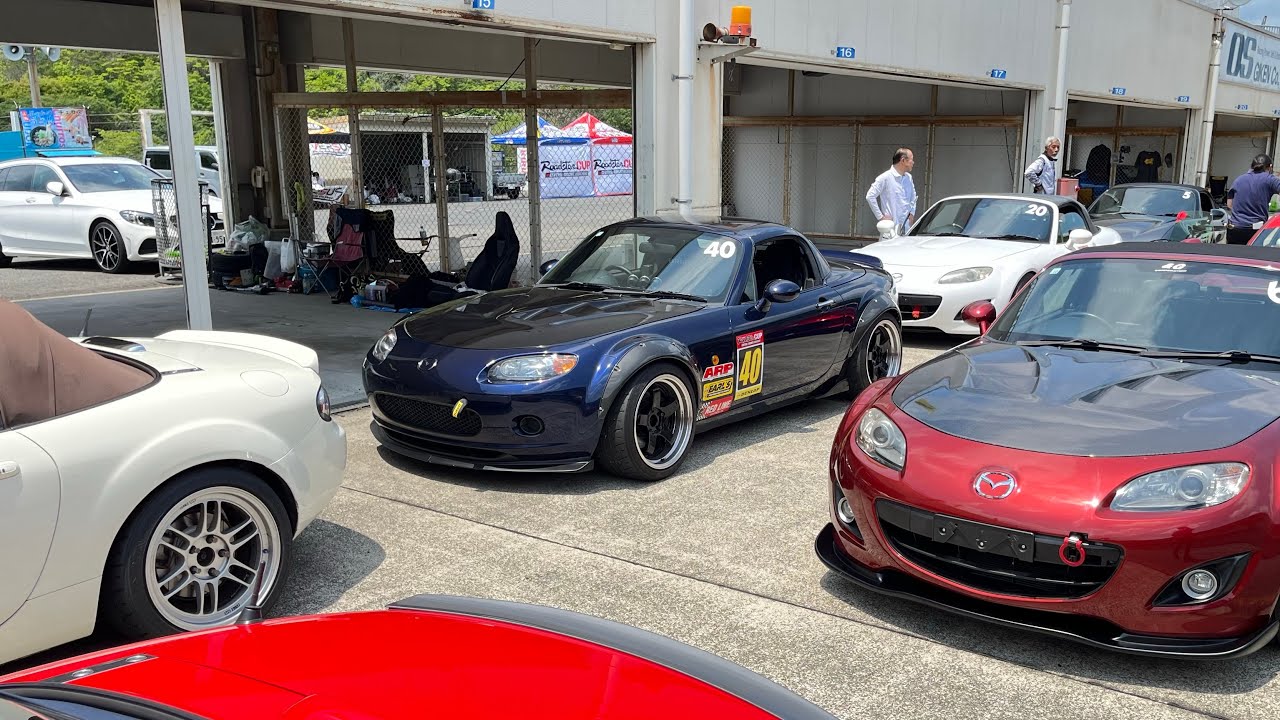 2024 6/2 ロードスターカップ Rd.2 決勝 セントラルサーキット NCロードスター