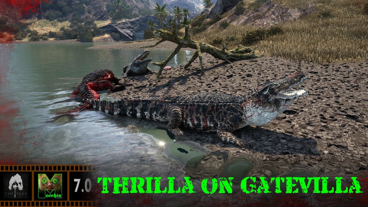 The Isle Evrima - Thrilla On Gatevilla - Update 7 Test Server - Deinosuchus