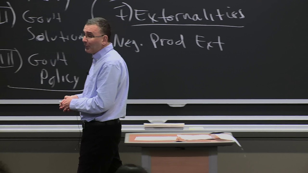 23. Market Failures I: Externalities
