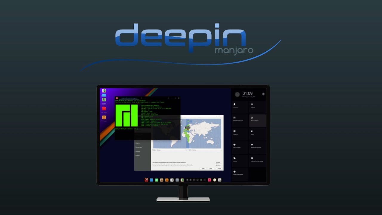 Berkenalan dengan Manjaro Deepin 21.1.2. Linux dengan desktop yang keren dan selalu up2date.