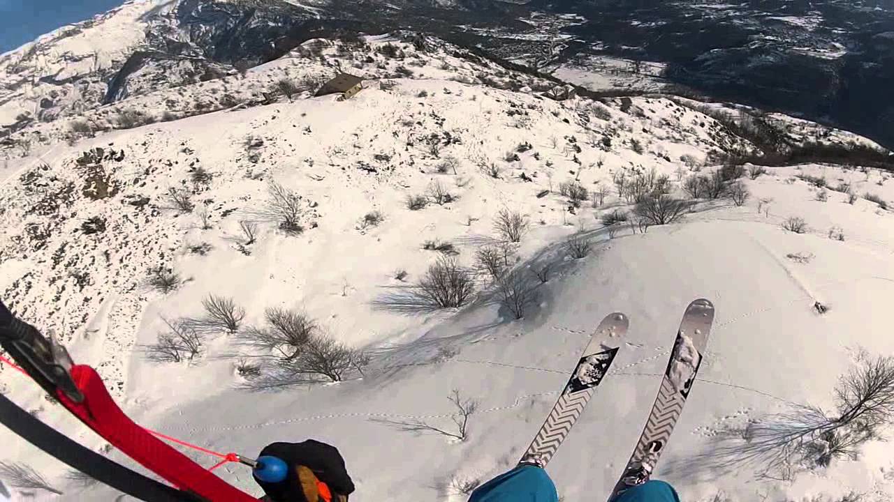 Speed Riding - Fevrier 2012 - Vallouise 1