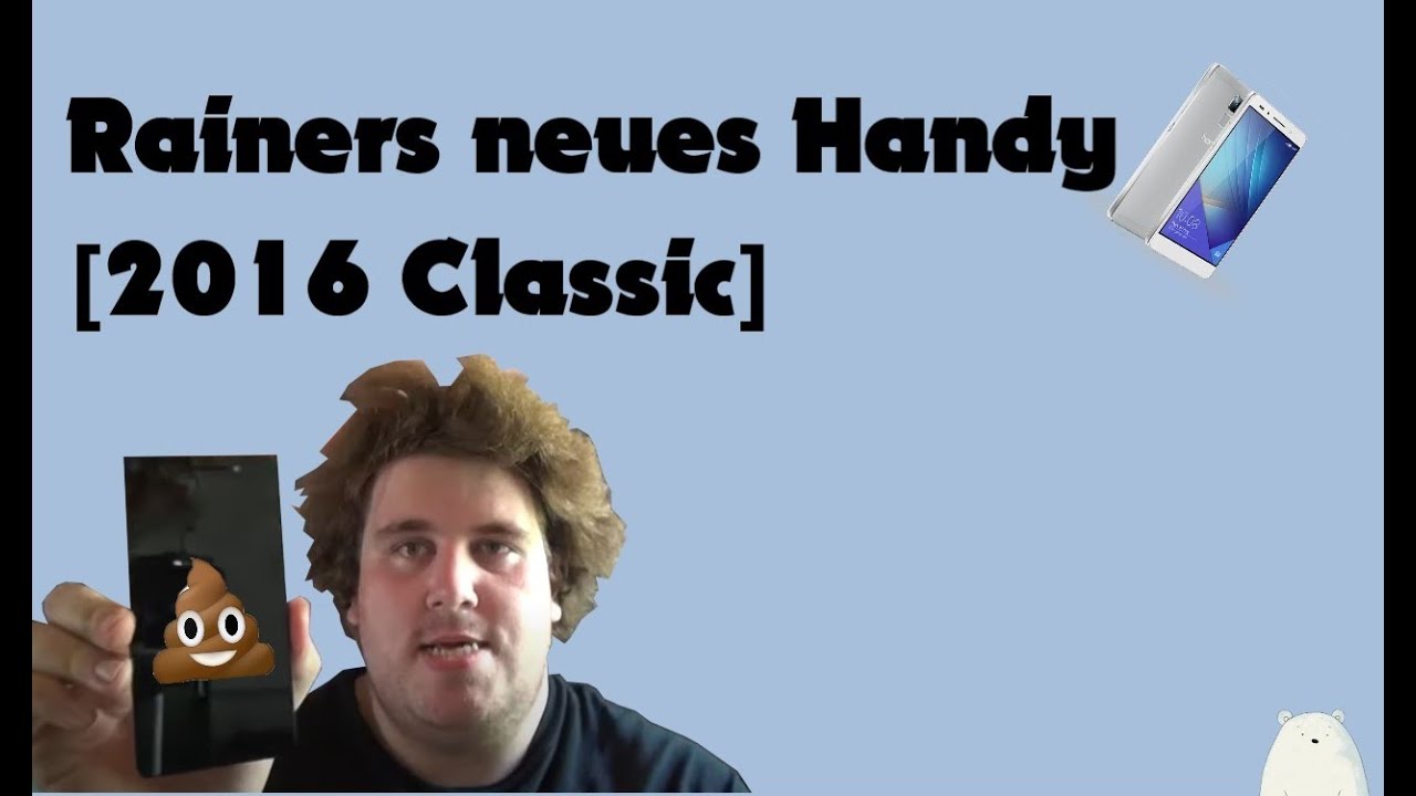 Oribär schaut Draches neues Handy Classic 2016