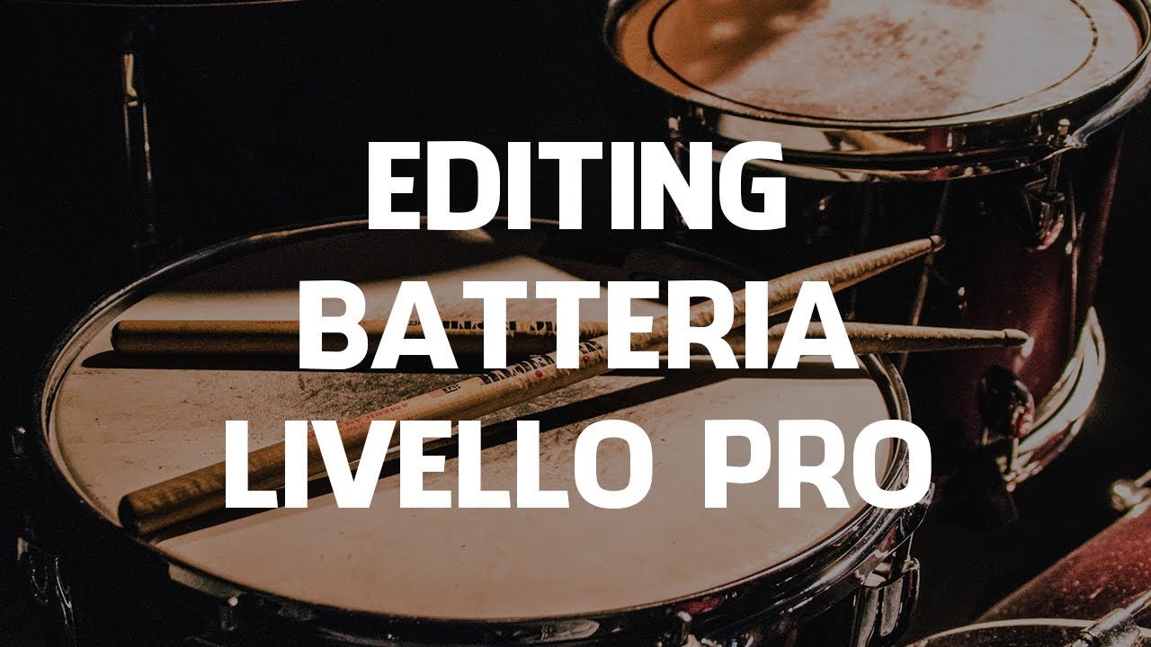 Editing Batteria Livello PRO (Batteria in Griglia con Studio One 4)