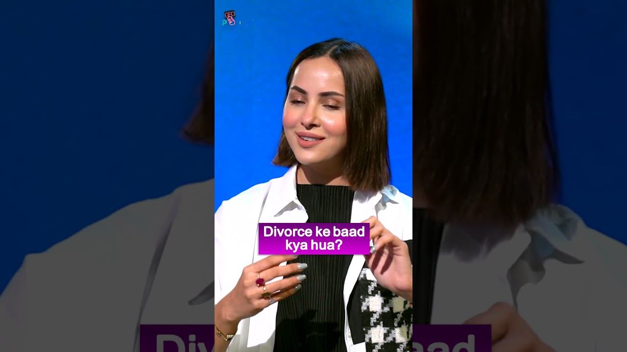 What happened after Divorce? - Nimra Khan exclusive - #nimrakhan #geopodcast #mubashirhashmi #shorts