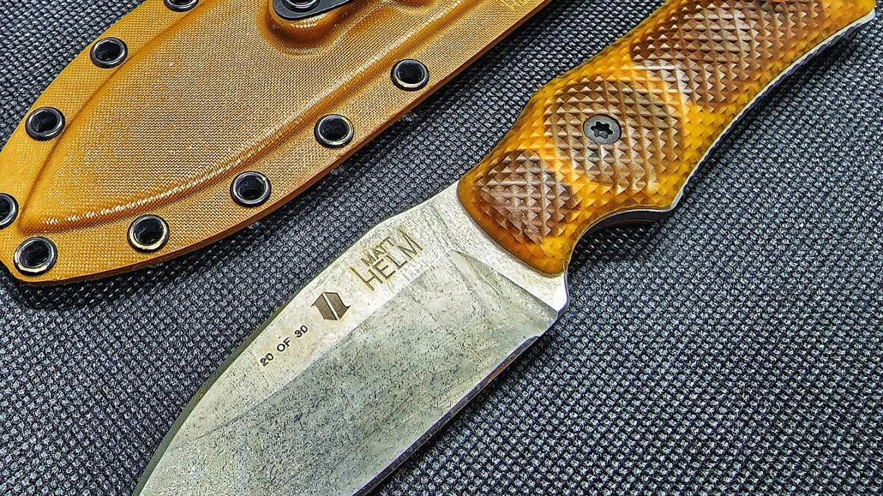 Review of the Dauntless MFG Dogbone Designed by Matt Helm - pocket fixed blade.