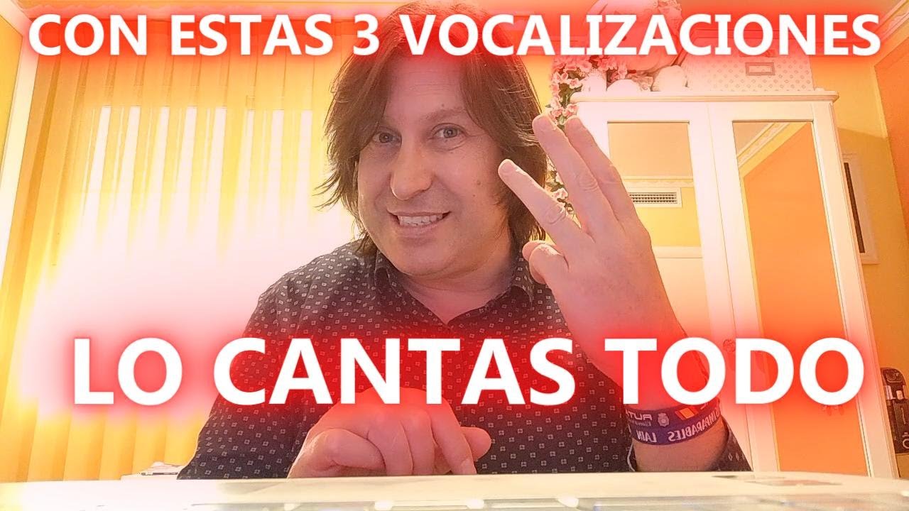 CON ESTAS 3 VOCALIZACIONES LO CANTAS TODO👍Y LIBERA TUS AGUDOS EN TU CLASE DE CANTO