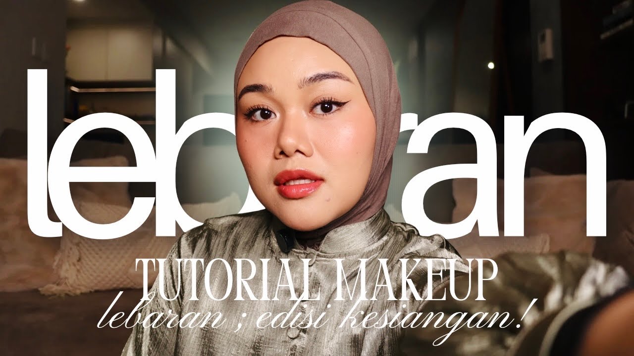 MAKEUP TUTORIAL KALO KESIANGAN SHOLAT EID!!! Merapaaaattt!!!