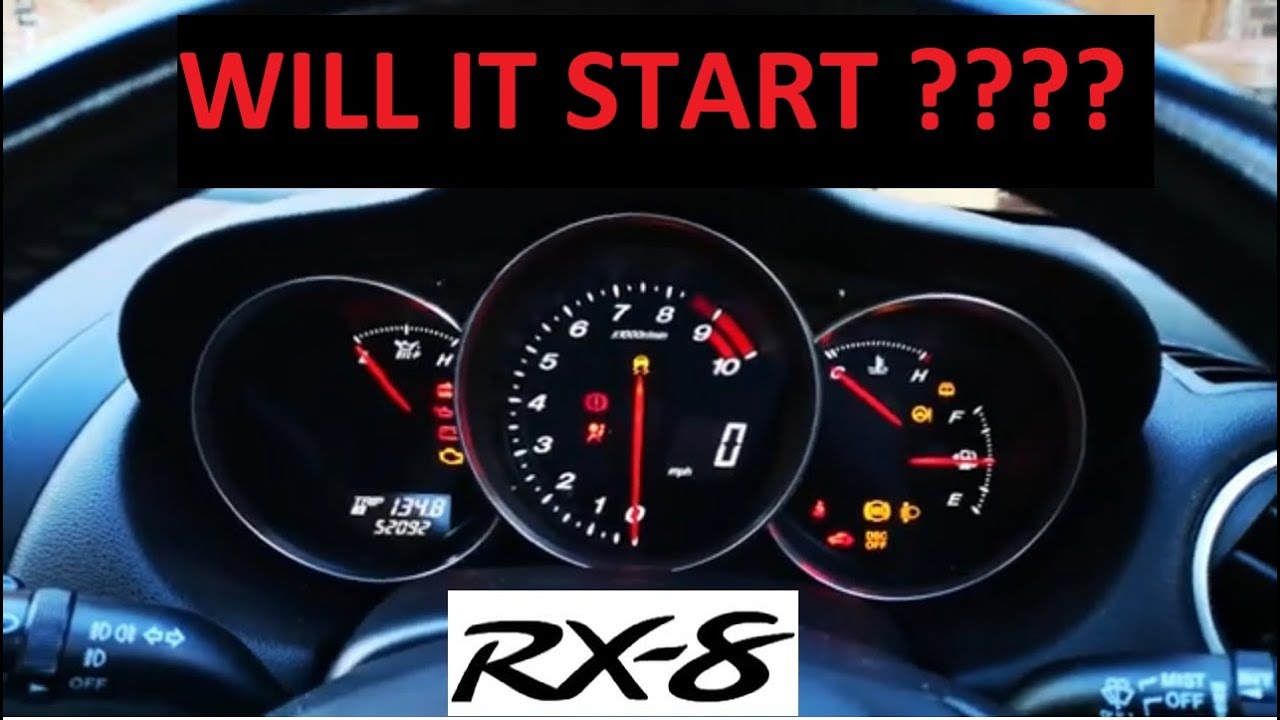 CARevive UK Episode 3 - First Start and a terrible FAIL!!!! Mazda RX8 231 MOT Cheap car challenge