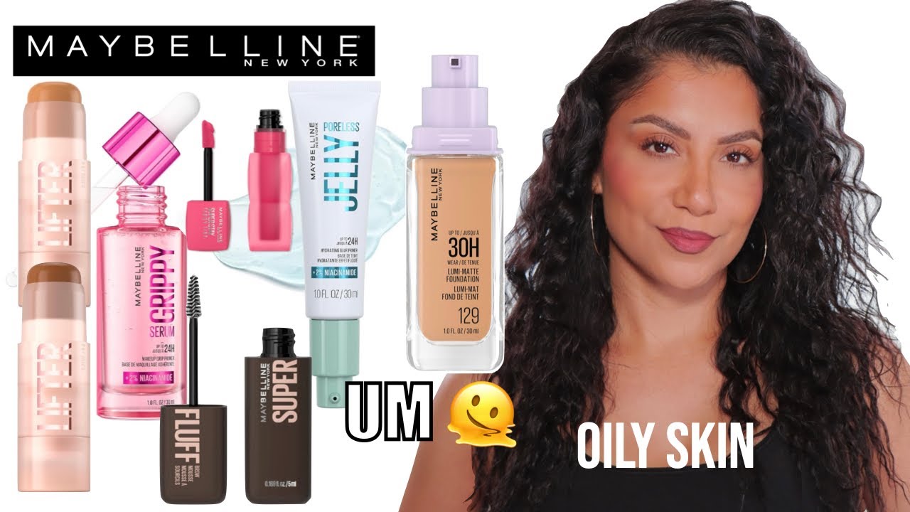Я попробовала всю новую косметику MAYBELLINE, чтобы вам не пришлось: брови, праймер, тональный кр...