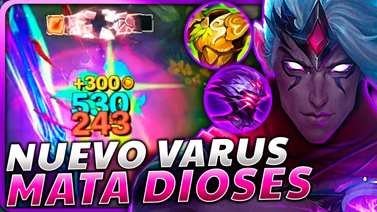 🤢¡PERO QUE ES ESTA MIERD*! el *NUEVO VARUS TOP* y SU BUILD MÁS ASQUEROSA hace LLORAR a IRELIA!