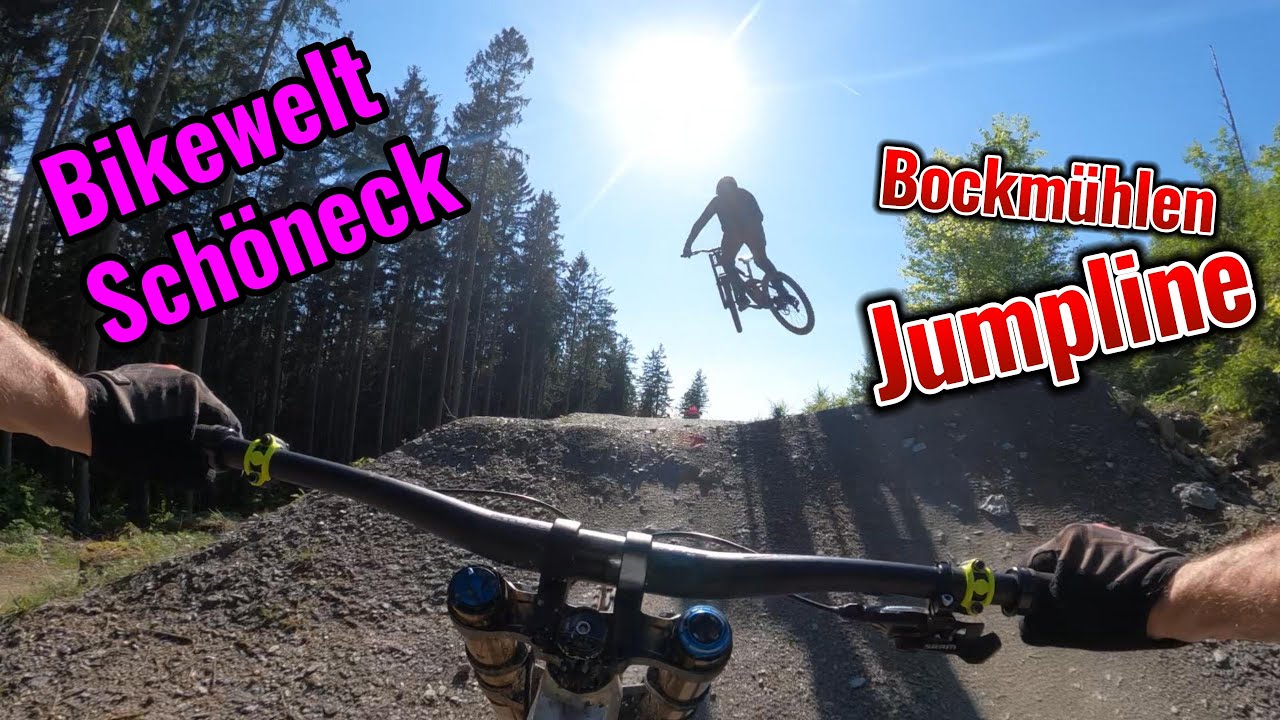 First time Bikewelt Schöneck, best Jumpline in Germany