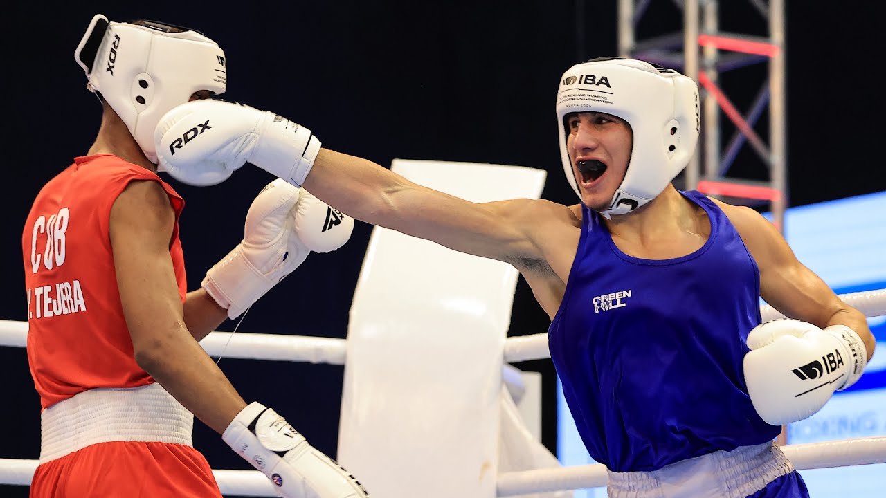 Emmanouil Fotiadis (GRE) vs. Yoelvis Leyán Tejera (CUB) IBA Youth World Championships 2024 (63kg)