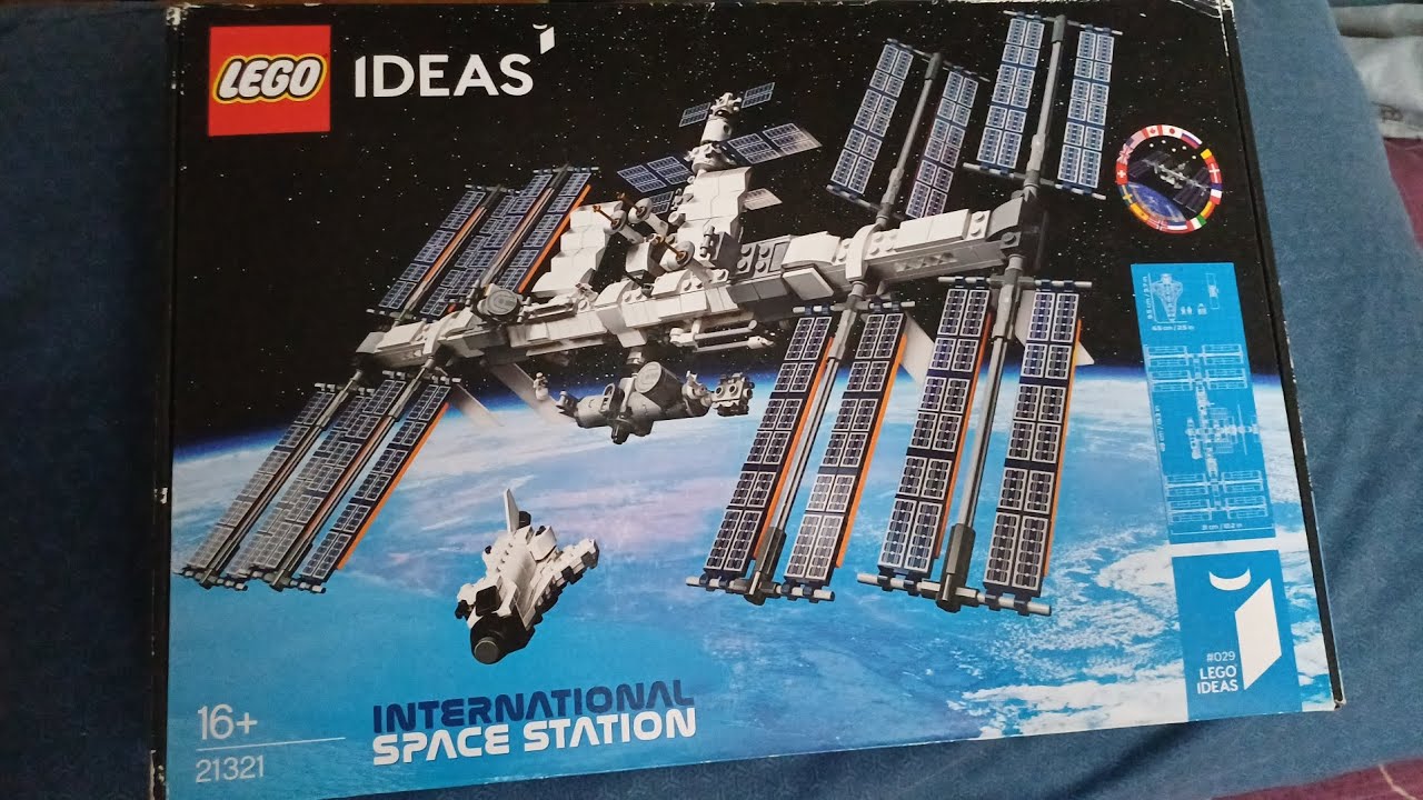 Lego International Space Station 21321 timelapse build