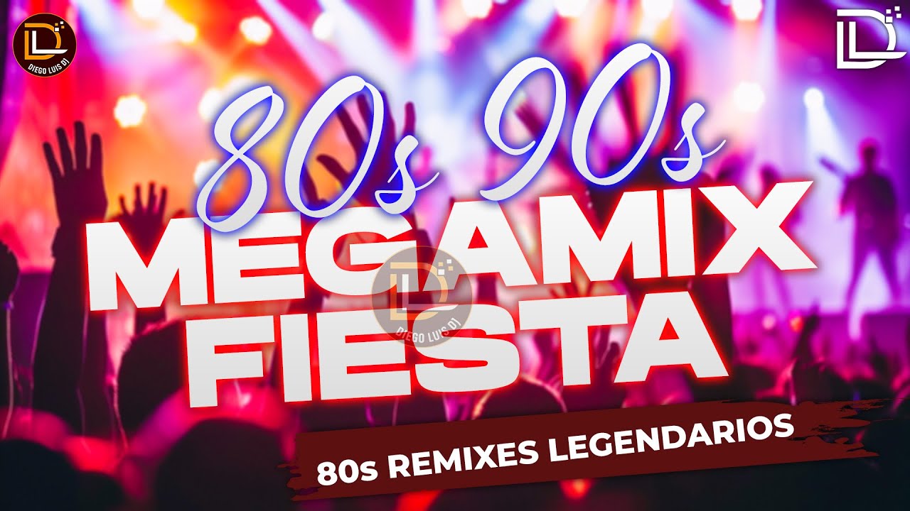 Megamix Fiesta Retro 80s y 90s | Clásicos Dance y Remixes Legendarios | Diego Luis DJ Set Vol.7
