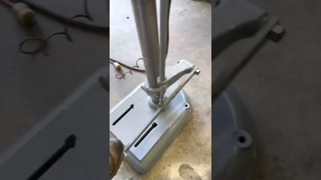 Delta DP 220 drill press as Mortiser