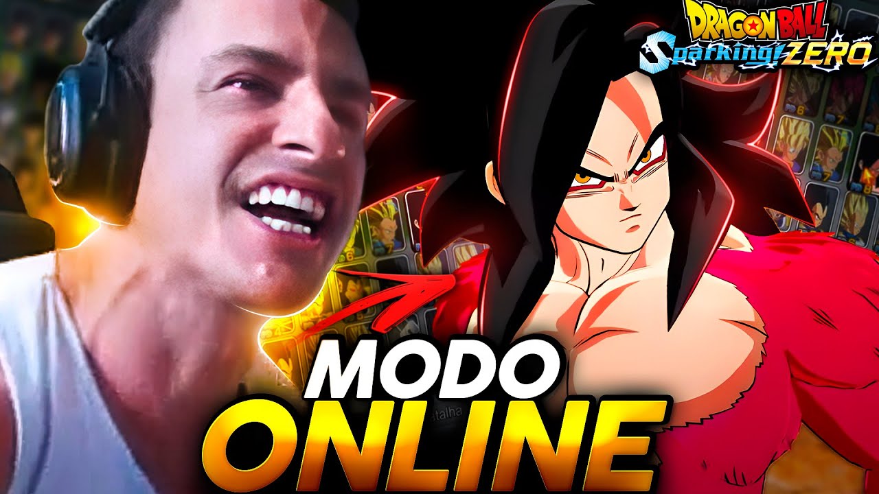 SUPER XANDÃO JOGANDO MODO ONLINE DO DRAGON BALL SPARKING ZERO