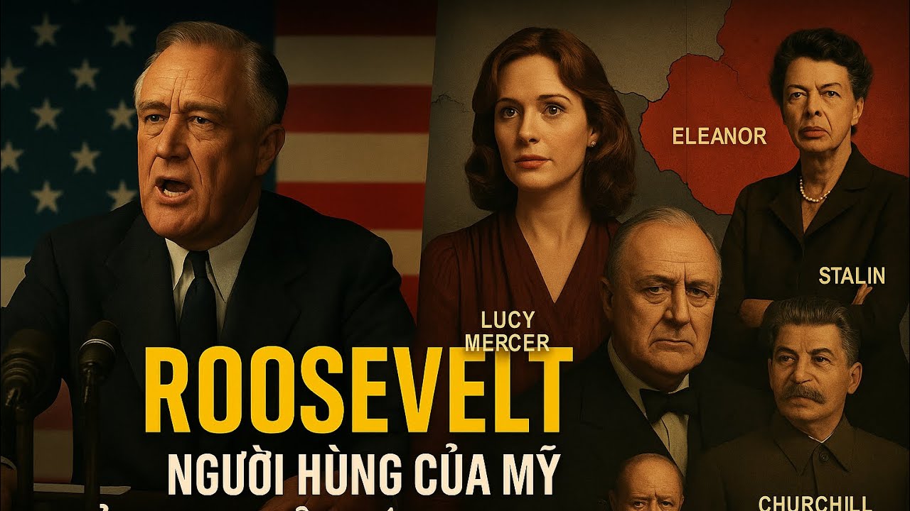 F ROOSEVELT XHCN CỨU ĐẠI SUY THOÁI MỸ NEW DEAL 4 NHIỆM KÌ 1/2 THẾ GIỚI