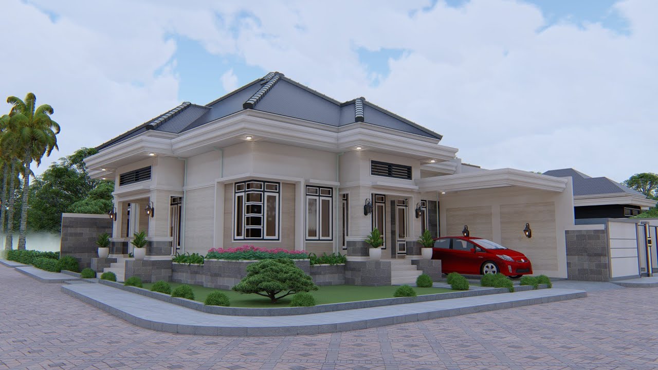 Desain Rumah 10.5x11.5 dengan 3 Kamar Tidur dan Musolah | Owner: Wawan Ariyanto - Kebumen  Jateng