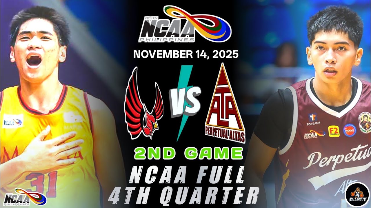 NCAA FULL 4TH QUARTER: MAPUA VS PERPETUAL (NOVEMBER 14, 2025)