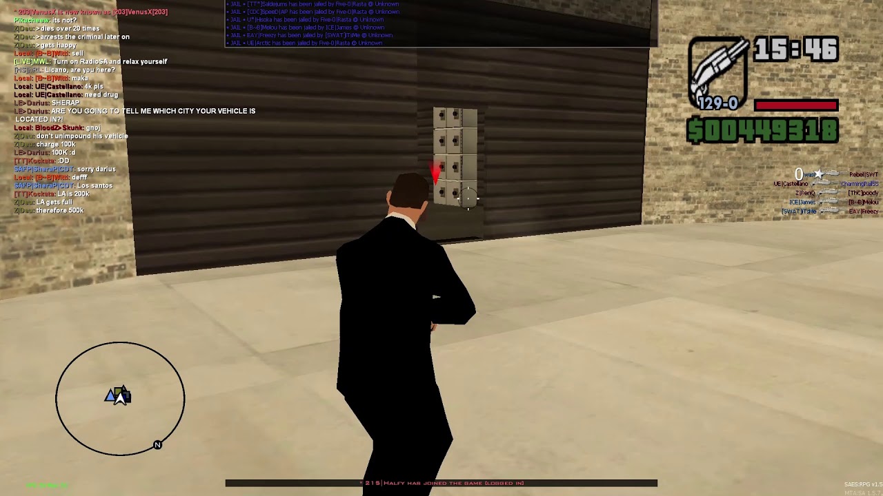 SAES:RPG -  11.1.2020 Stopped BR : LS
