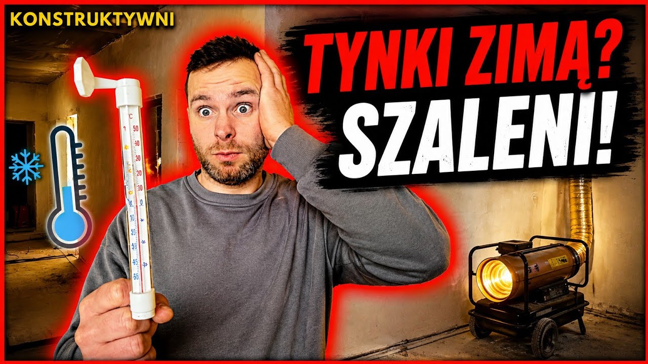 TYNKOWANIE domu ZIMĄ?! #Konstruktywni #47