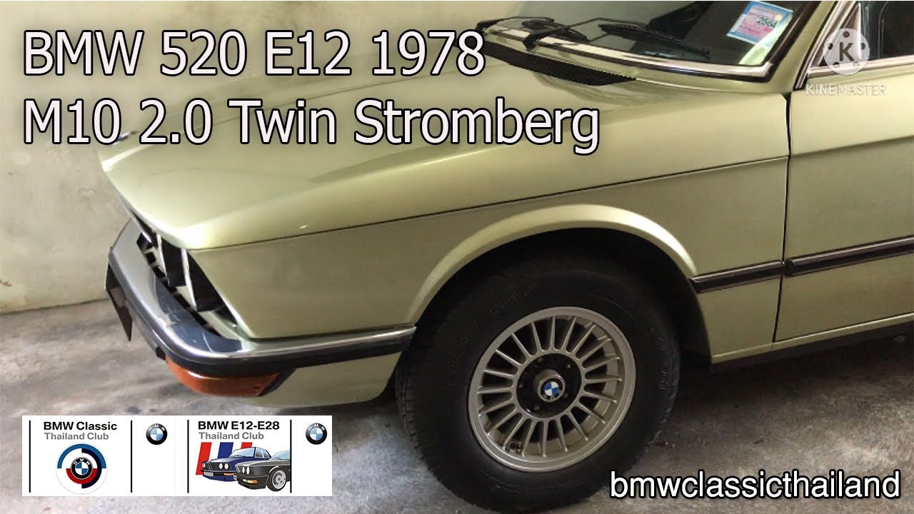 #bmwclassicthailandCAR  BMW e12  v. 2 M10 2.0 Twin Stromberg