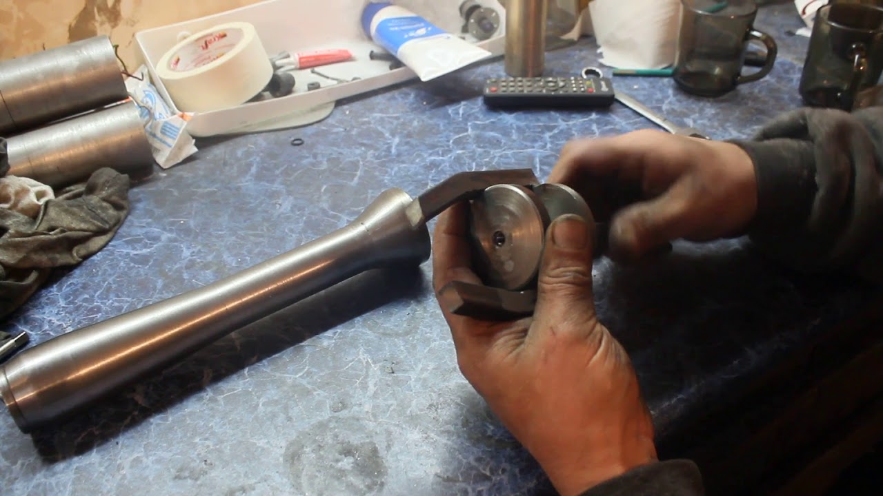 газовая горелка для плавки дюрали и бронзы / gas burner for melting duralumin and bronze