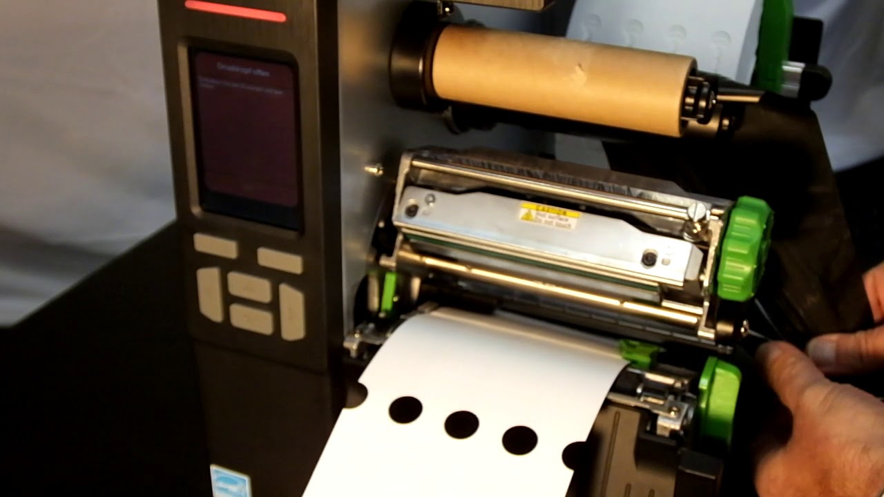 Anleitung: Schlaufenetiketten bedrucken mit dem Thermotransferdrucker TSC MB240T