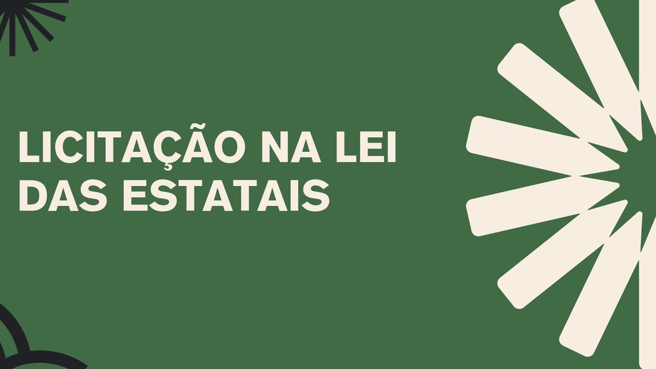 LICITAÇÃO NA LEI DAS ESTATAIS-TRABALHO AVALIATIVO REFERENTE A DISCIPLINA DE DIREITO ADMINISTRATIVO 2