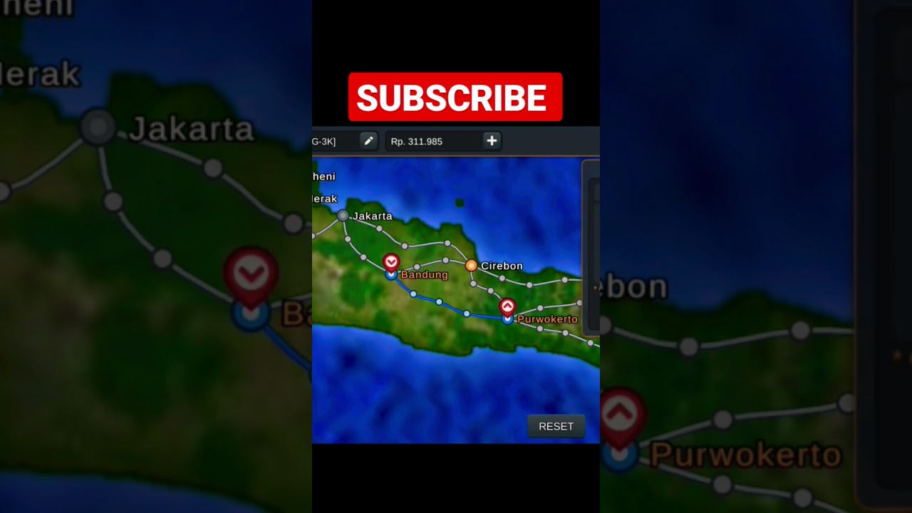bus simulator indonesia V3.7.1 best road map