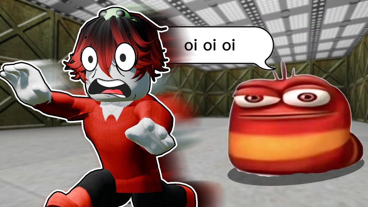 ESCAPING RED LARVA IN AREA 51!!!