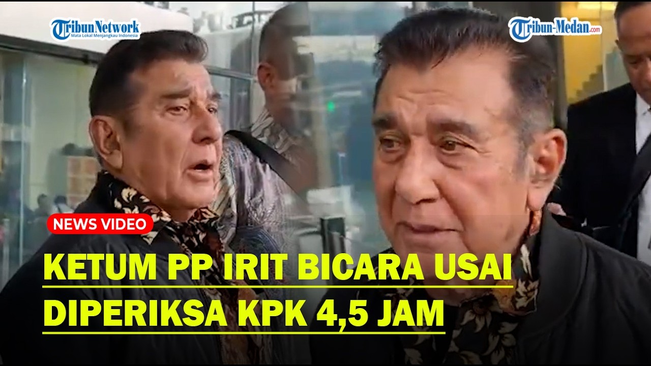 REAKSI KETUM PP Usai Diperiksa KPK Irit Bicara, Diduga Terlibat TPPU Hingga 11 Mobil Disita