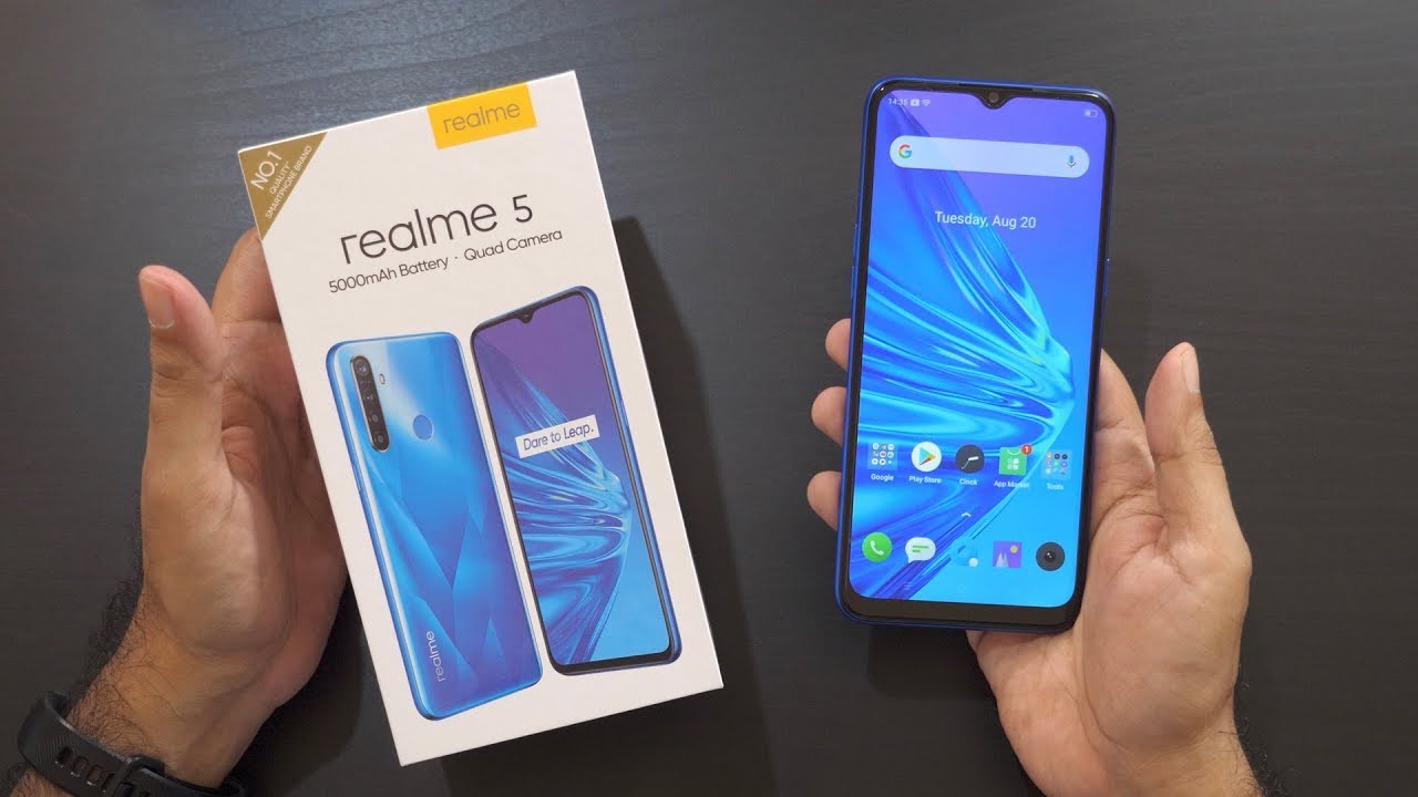 Realme 5 Unboxing & Overview Snapdragon 665, Quad Camera, 5000mah for Rs 9999