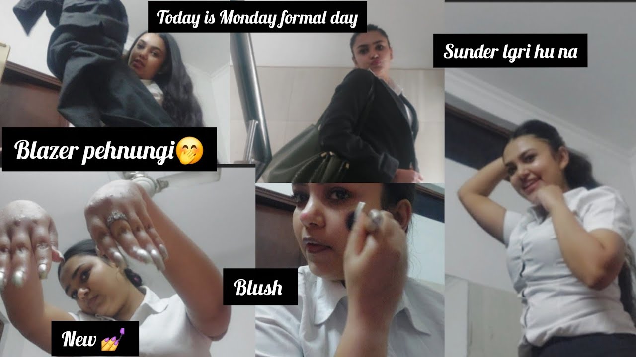 GRWM for office || Chandigarh #grwm #officelook #makeuplook #basicmakeuplook #dailyvlog #chandigarh 