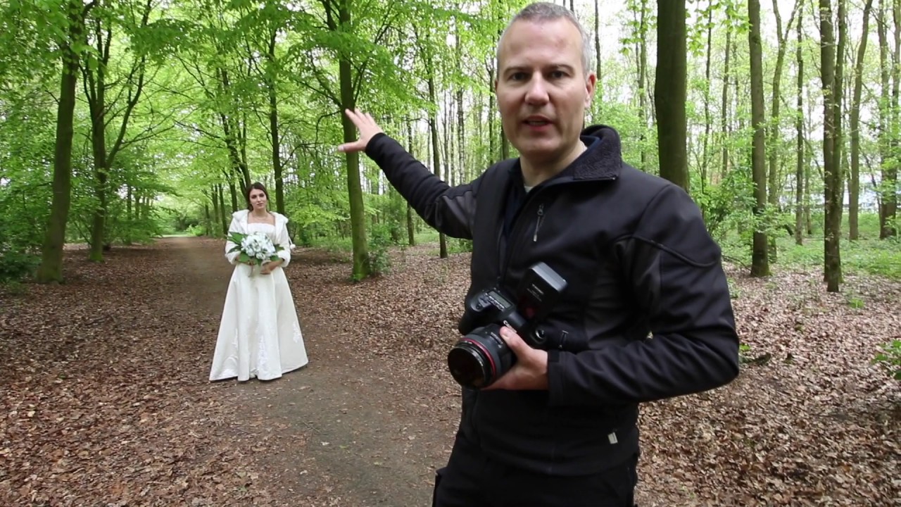 Tutorial bruidsshoot met natuurlijk- en flitslicht.