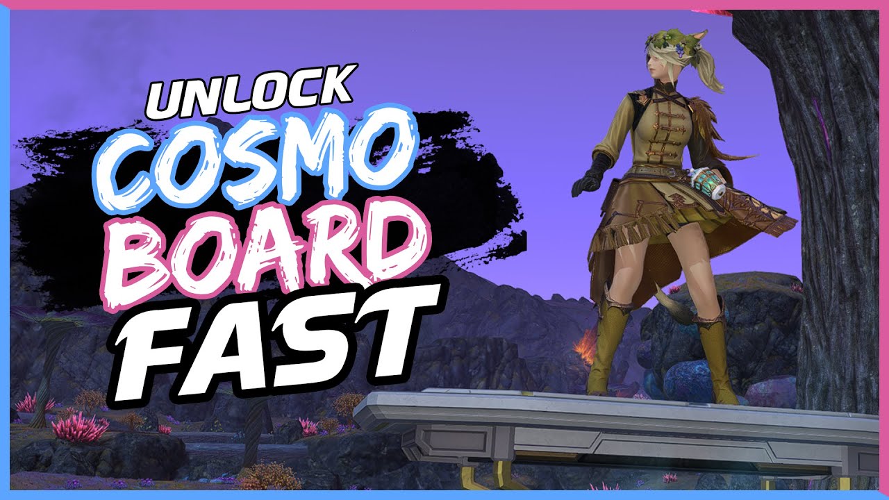 Разблокируйте Cosmoboard БЫСТРО и БЕСПЛАТНО! // Final Fantasy XIV