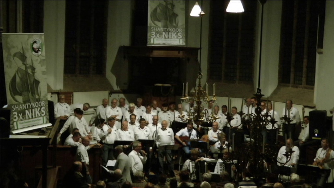 Lustrum optreden Shantykoor 3xniks 12 November 2016 Deel 1