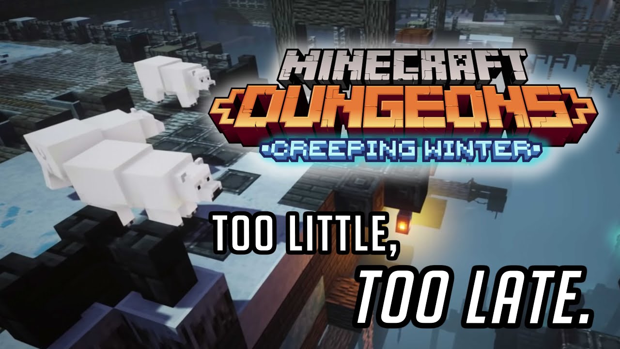 Creeping Winter - Minecraft Dungeons DLC - Too Little, Too Late?? (Switch Review)