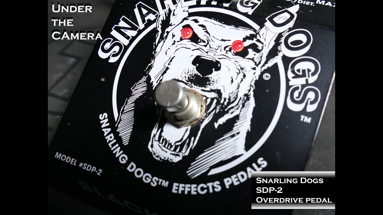 Rivendawn Guitars - Snarling Dogs Distortion Guitar pedal. SDP-2