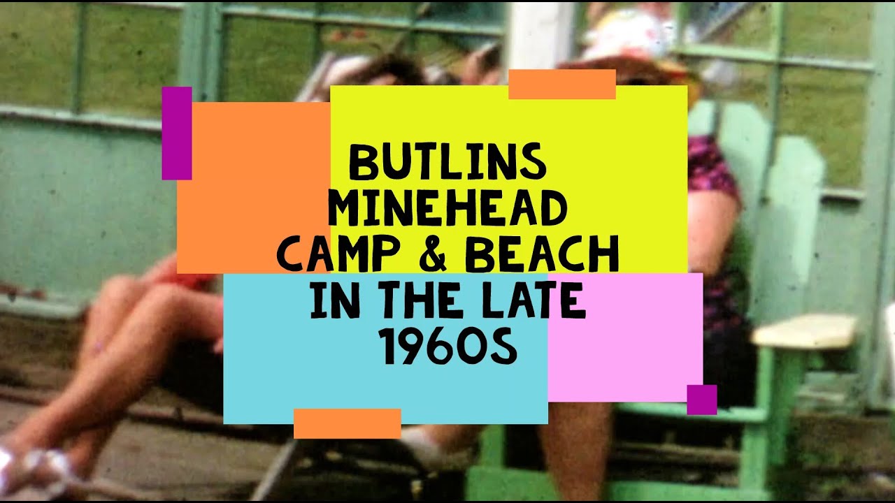 Butlins Minehead - Camp & Beach in the Late 1960s