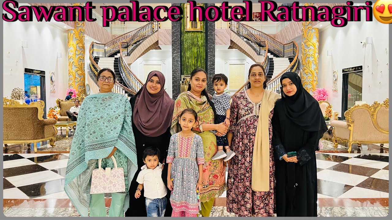 Sawant palace hotel 😍| food Review😋| Ratnagiri ka luxury hotel🥰|#azmeenadiaries #vlog #hotel