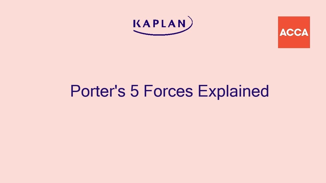 Porter's 5 Forces Explained