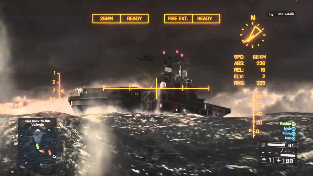 Battlefield 4™ PS4 get back to the Valkyrie