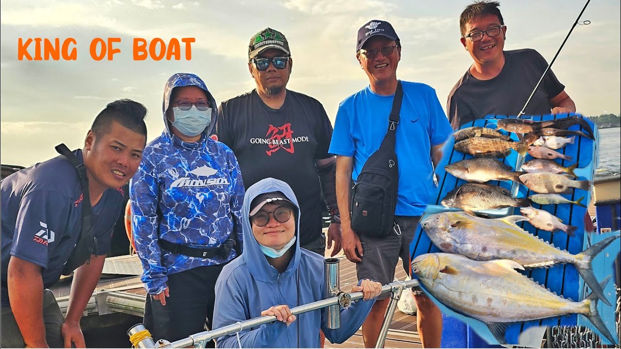 KING OF BOAT: I went on the most affordable fishing boat trip in Singapore!
