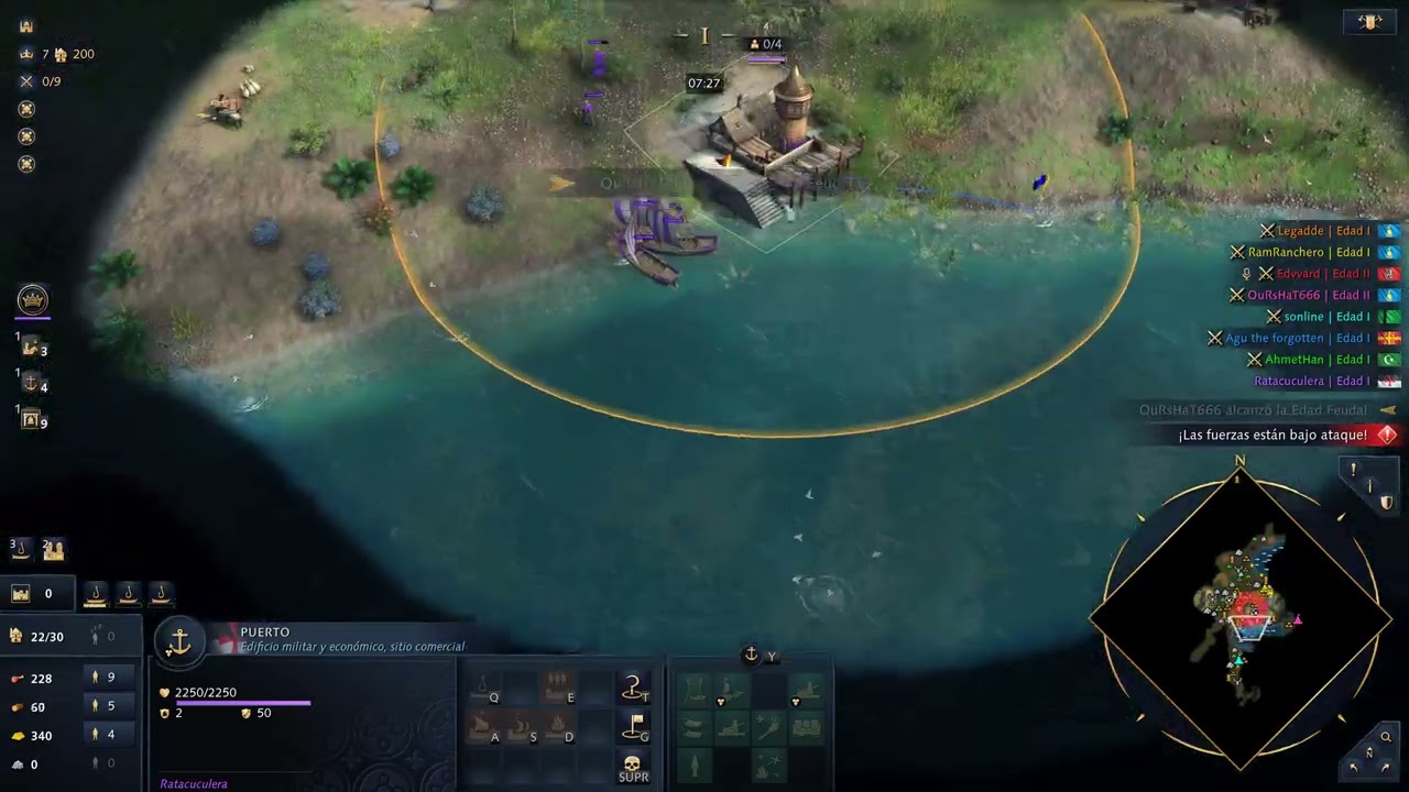 FFA Matchmaking | Al menos hubo risas | Age of Empires IV | Knight Templar