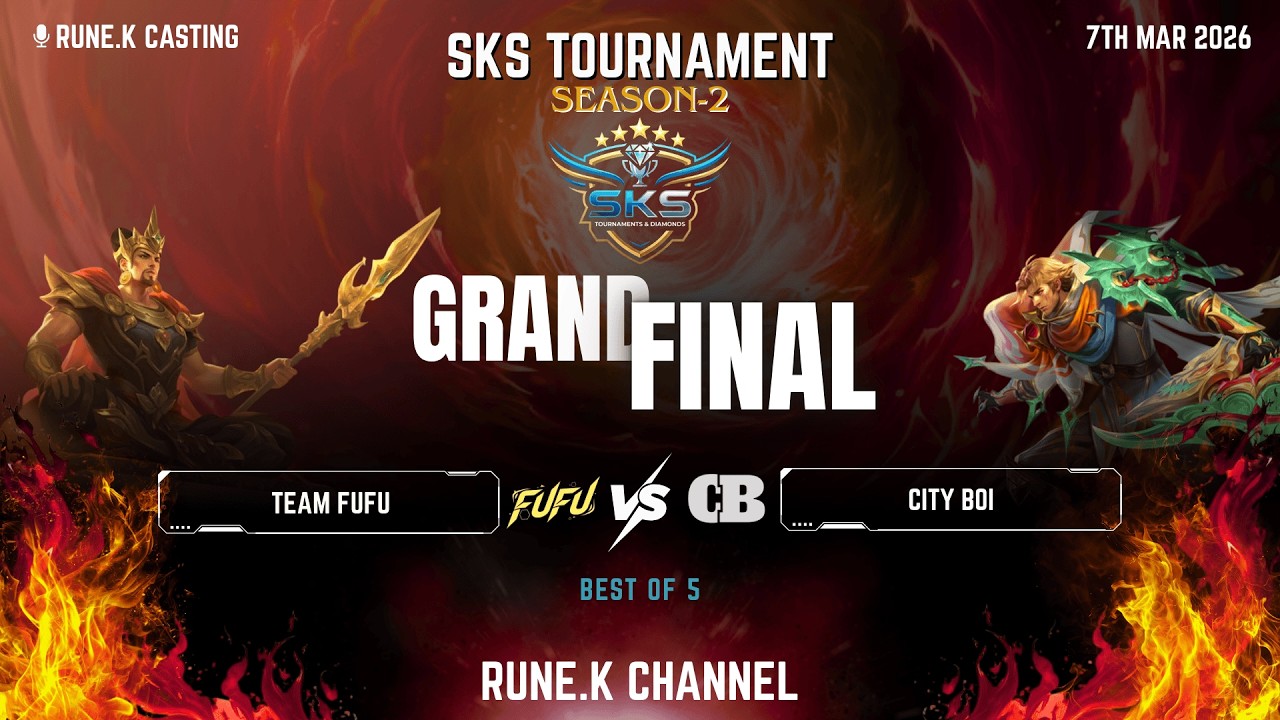 SKS Tournament Season:2 Grand Finals (Bo5)  | Live Casting