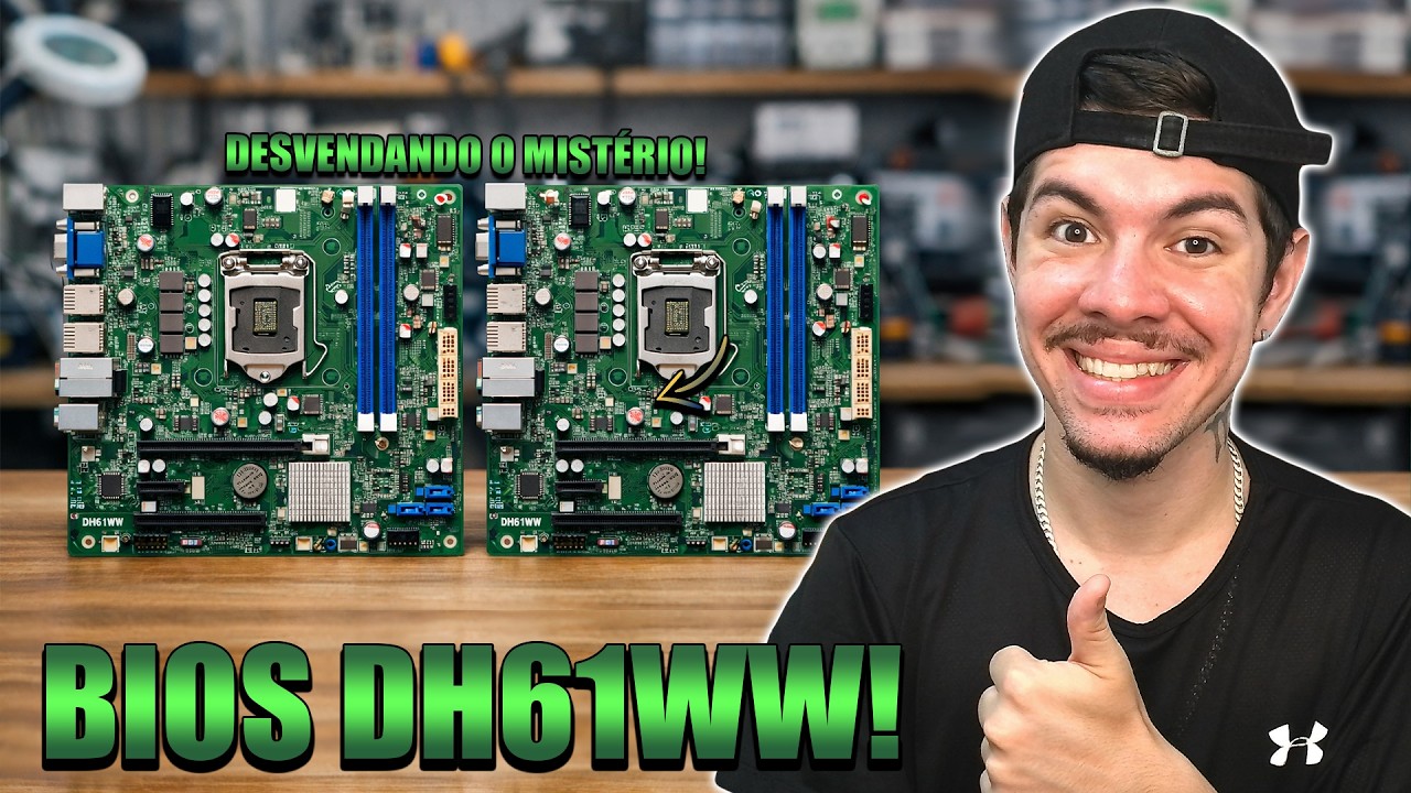 COMO REGRAVAR A BIOS DA PLACA MÃE DH61WW/DH61CR! OH PLAQUINHA COMPLICADA! 🥵