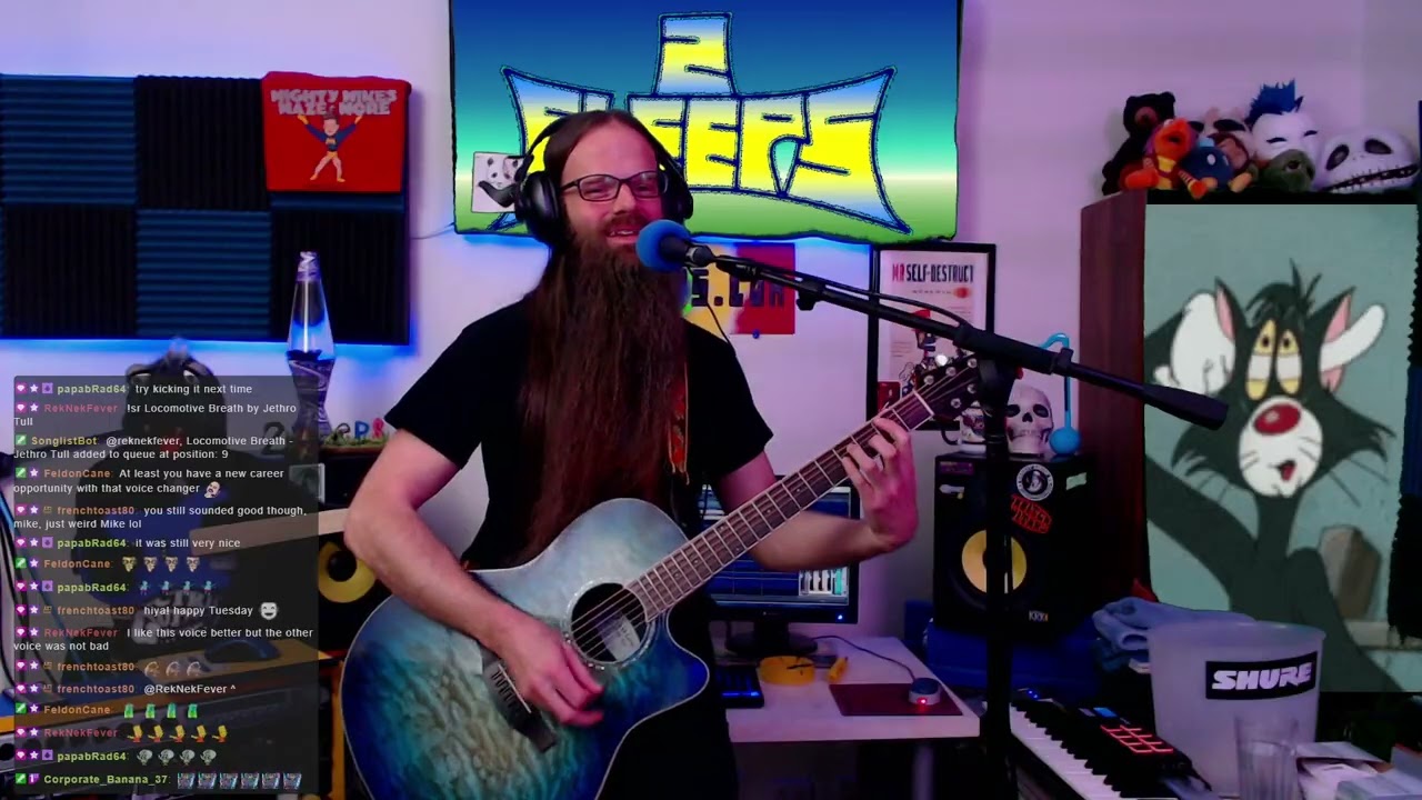 Acoustic Covers and LiveLoops - 2026 01 06 Livestream