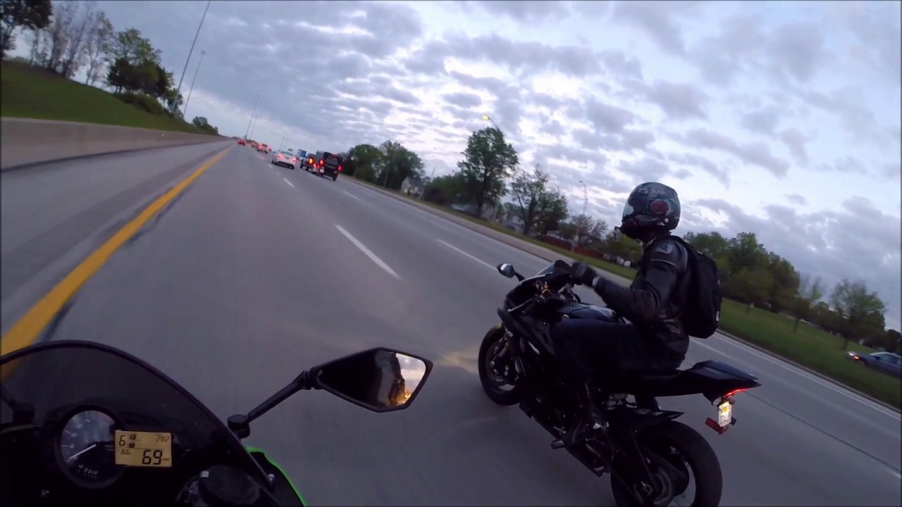 Zx6r vs 2017 R6