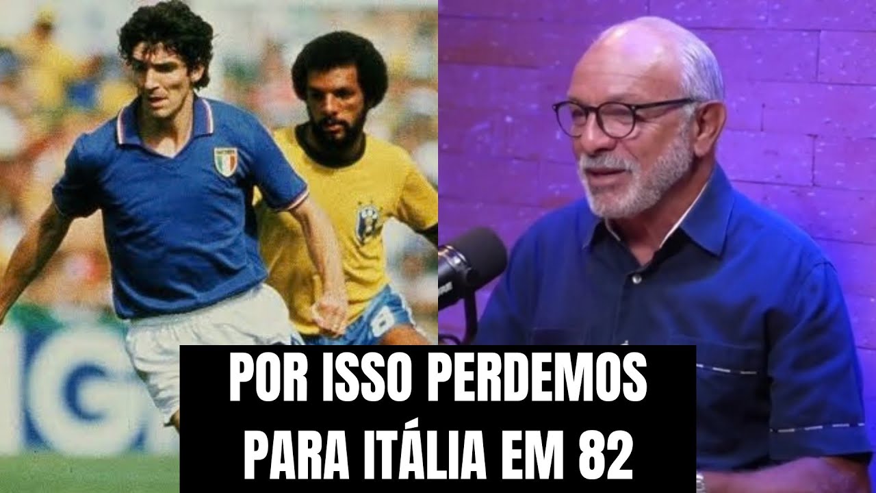 JÚNIOR MAESTRO FALA PORQUE O BRASIL PERDEU PARA ITALIA EM 82
